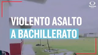 Asaltan bachillerato en Nopalucan | | Las Noticias Puebla -    🔴 Noticias en vivo en Puebla