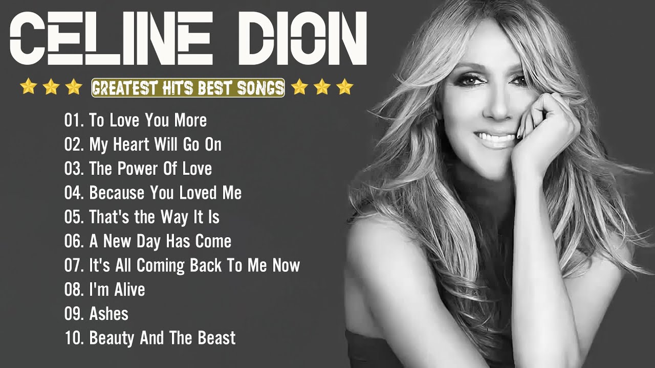 Celine Dion Hits Songs 2024 - Best Songs of World Divas - Greatest playlist Songs Celine Dion
