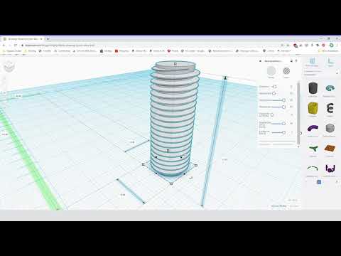 TinkerCAD Tornillos y tuercas