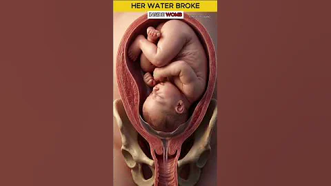 Her Water Just Broke! Baby Is Coming Soon 👶💧 | Inside the Womb Moment
