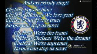 Chelsea Fc Song - No One Can Stop Us Now!!!