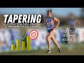 Tapering antes de una carrera 🎯 cómo hacerlo (con ejemplos)