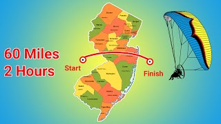 Flying Across New Jersey On My Paramotor!