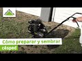 Cómo preparar y sembrar césped - LEROY MERLIN