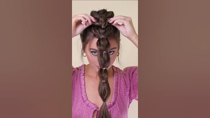 How to: VIRAL Faux Braided Ponytail 🎀