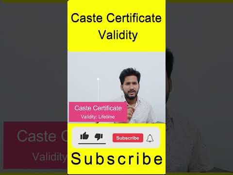 up caste certificate