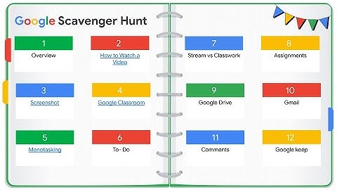Google Scavenger Hunt
