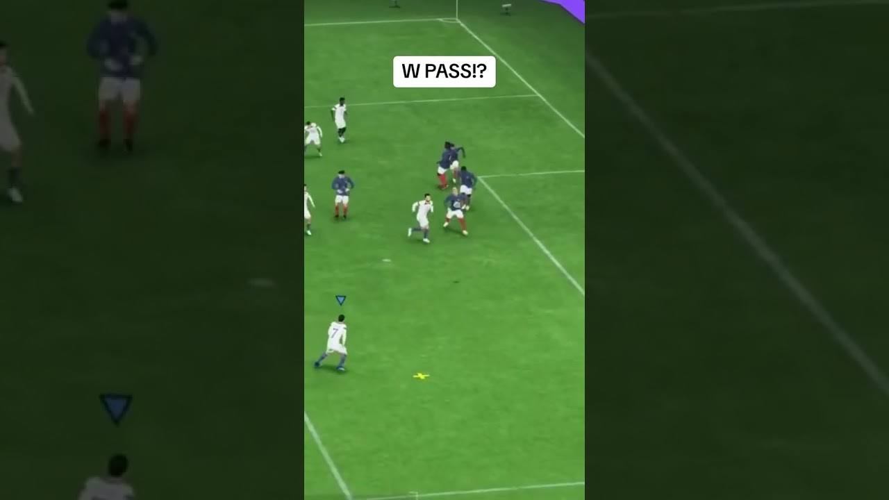 W PASS FOR THE GOAL!? #eafc24 #fc24 #gaming