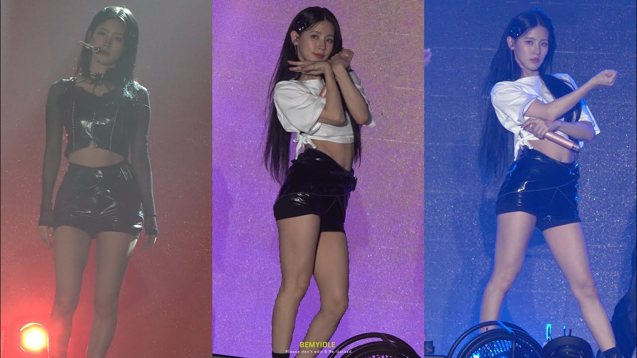 230722 (G)I-DLE Miyeon Fancam 여자아이들 미연 직캠 - Nxde, Oh My God, etc. @2023 Hong Kong Concert Day 1