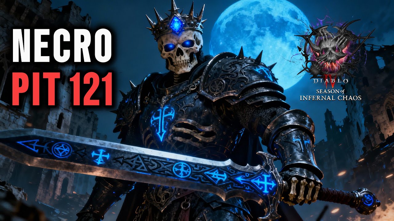 Shattered Spirit Necro SHATTERS PIT 121 | Diablo 4 Season 10 Necromancer S-Tier Endgame Build 