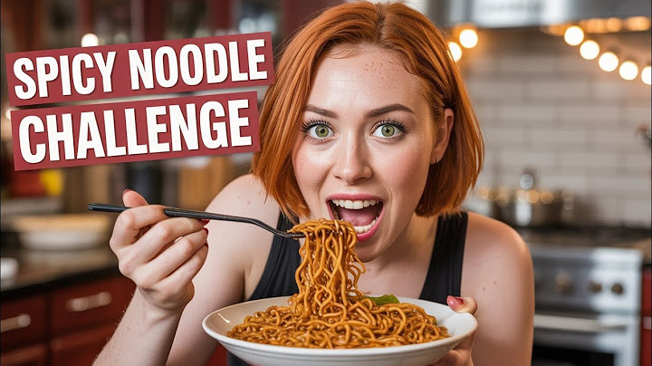 SPICY & SOUR NOODLES CHALLENGE! 🌶️ | Addictively Chewy + Fire Sauce