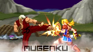 Epic Battle! Vyn Ken vs Sandra. Chaos Breaker vs Street Fighter MUGEN Multiverse