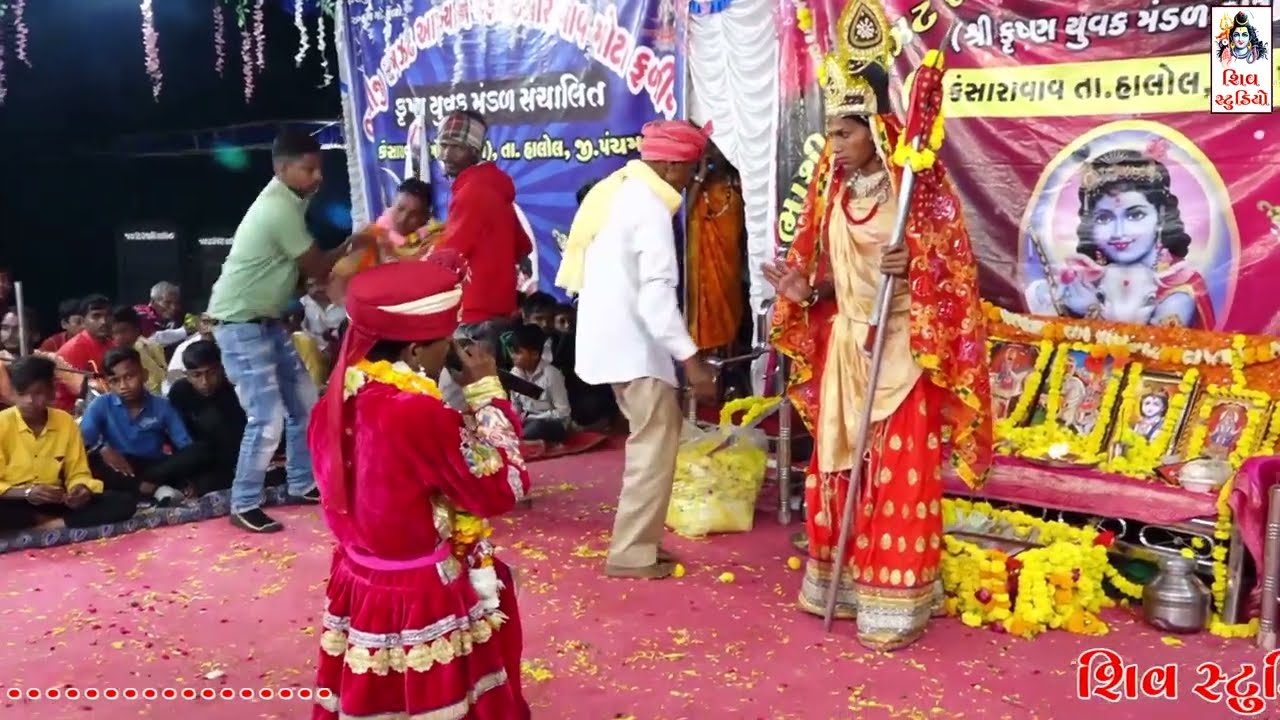 ભાથીજી મહારાજ નુ // AAKHYAN KANSARAVAV MOTA FALIYA //KRISHNAN UVAK MANDAL // AT Favel