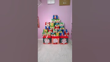 [ASMR] ULTIMATE Mystery Xmas Advent Calendar - DAY 1!!🎅🏻🎁 #Shorts