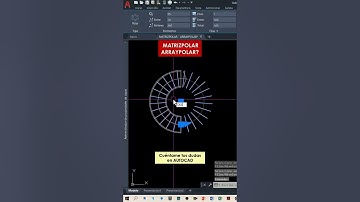MATRIZPOLAR / ARRAYPOLAR - AutoCad