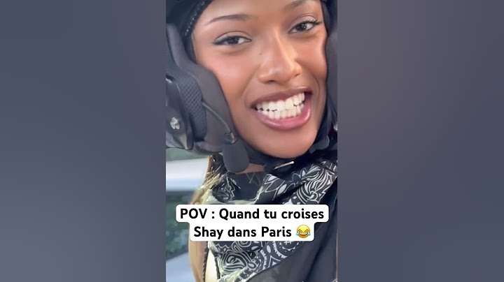 POV : Quand tu croises Shay dans Paris 😂