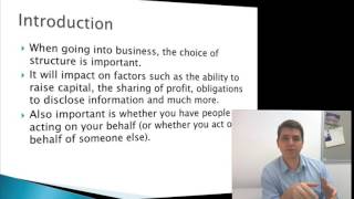 S6.1 Intro to business structures & sole trader