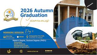 2026 Autumn Graduation Ceremony | 11 April 2026 | Morning session