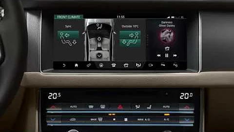 Jaguar XF InControl Touch Pro Climate Control Tutorial