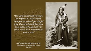 Congressional Statue Dedication Ceremony in Honor of Ponca Chief Standing Bear of Nebraska
