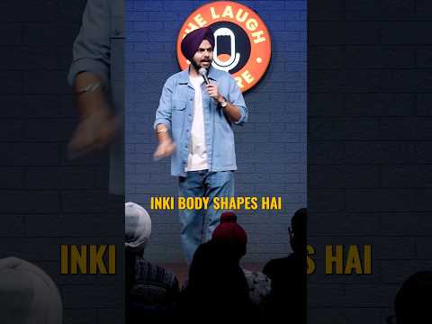 Hamari body shapes hi nahi hain 🤣🤡 #standupcomdey #comedy #funny #comedyshow