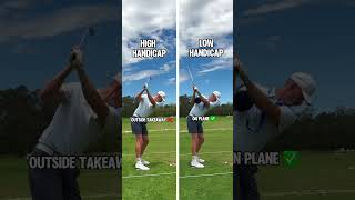 High vs low handicap  #golf