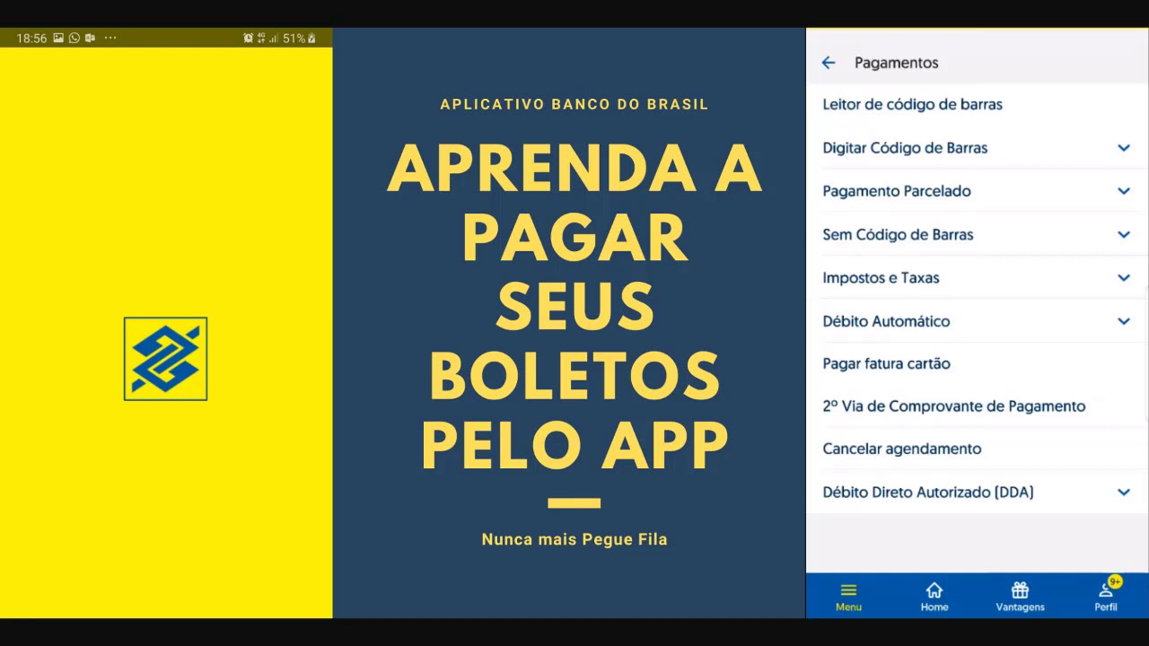 Como Pagar Boletos com e sem código de barras pelo Aplicativo do Banco do Brasil YouTube Como Pagar Boletos com e sem código de barras pelo Aplicativo do Banco do Brasil YouTube