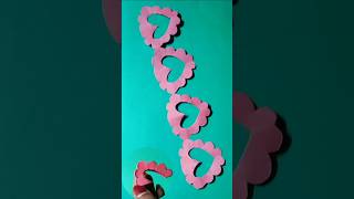 Paper Love Chain #youtubeshorts #slcrafts #craft #homemadepapercraft #papercraft