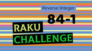 Reverse Integer — The Raku Weekly Challenge Week 84, Task 1