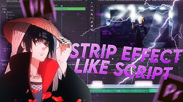 How To Make Scanlines Like @ScriptAmv| Premiere Pro AMV Tutorial | #script #premierepro