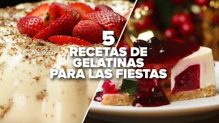 5 recetas de gelatinas para las fiestas | Bien Tasty