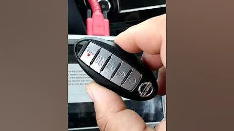 Programmierung eines zusätzlichen Schlüssels für den Nissan Rogue 2018