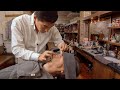 💈 Relax & Unwind With Hot Lather Shave In Korean Barber Shop Haven | HERR Barbershop