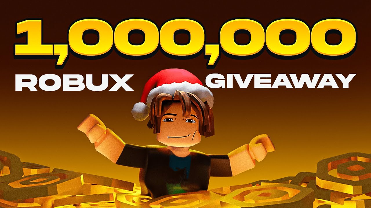 🔴FREE 1,000,000 ROBUX GIVEAWAY LIVE! (FREE ROBUX)