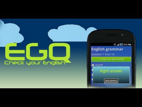 English Grammar quiz (EGQ)