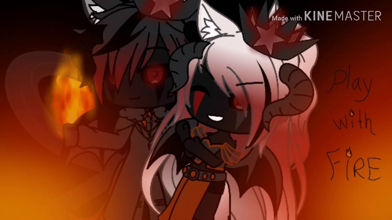 Play with fire🔥 Gacha life YouTube