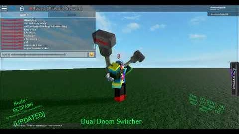 ROBLOX SCRIPT SHOWCASE: Dual Doom Switcher. [UNLEAK] [TRADE ONLY]
