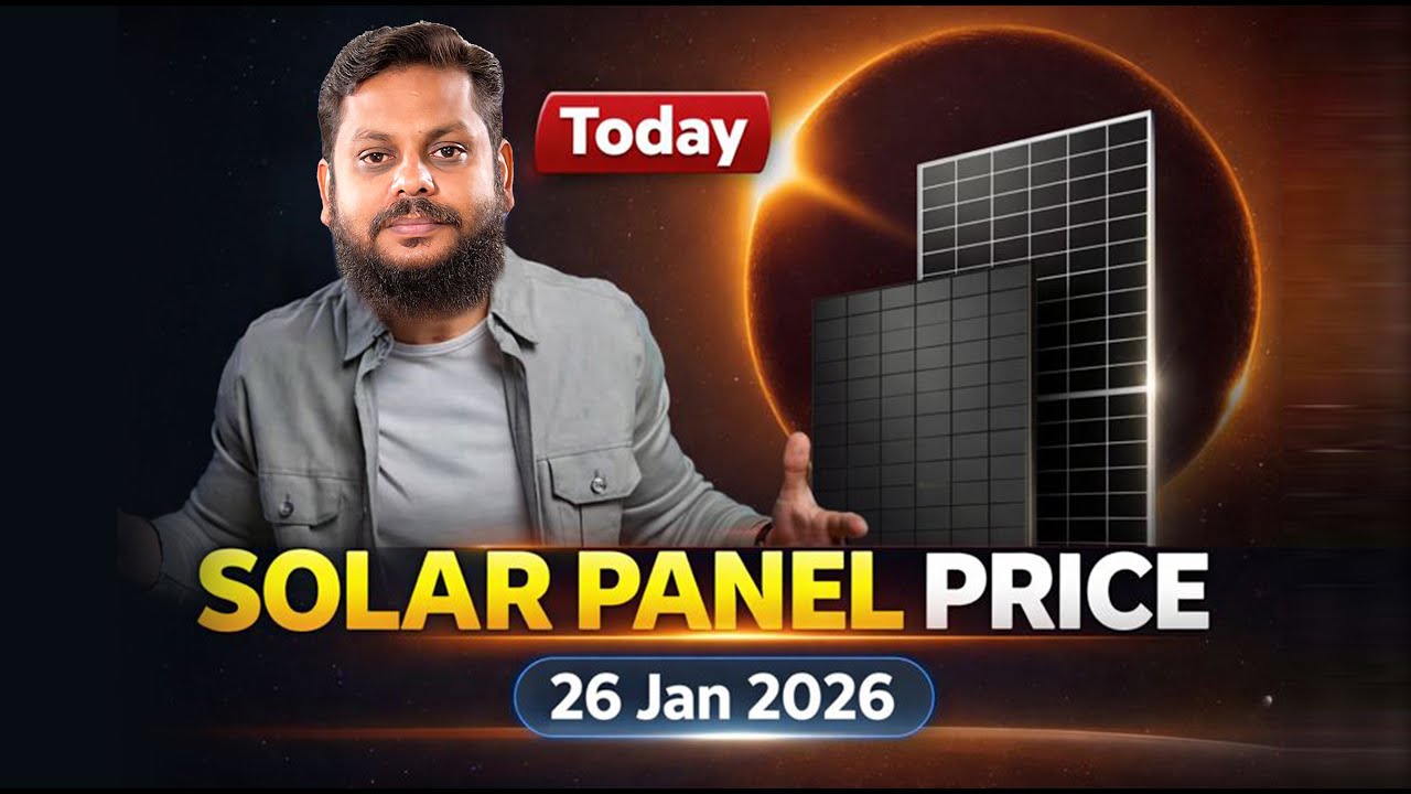 25 JAN-Solar Panel Price in Pakistan, | Best Time Buy Solar | Biggest Price Drop 2026 | Solar Update