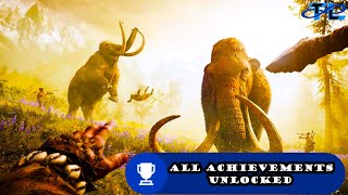 I got all achievements in far cry primal and became the ULTIMATE BEASTMASTER