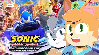 Mumpung gratis cobain deh?!! - SONIC RACING CROSSWORLD BETA [ Mobian Vtuber ID ]