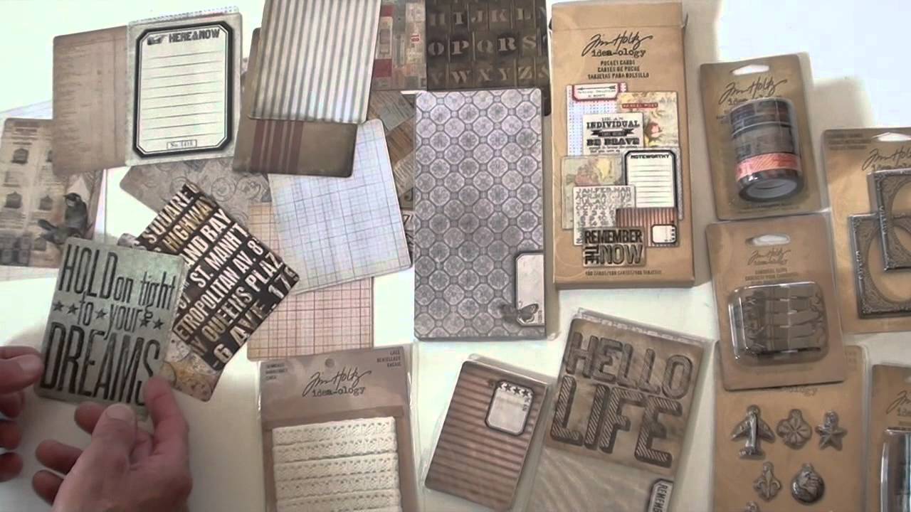 New Tim Holtz ideaology, Blue Fern and Art Anthology