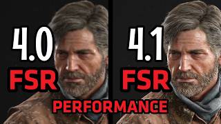 AMD FSR 4.1 vs FSR 4.0 - THE LAST OF US PART II