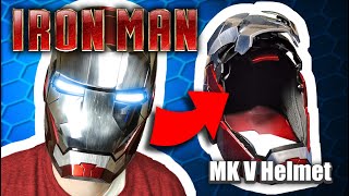 THE SICKEST Iron Man Helmet of All!!!  Autoking MK V Electronic Mask Review