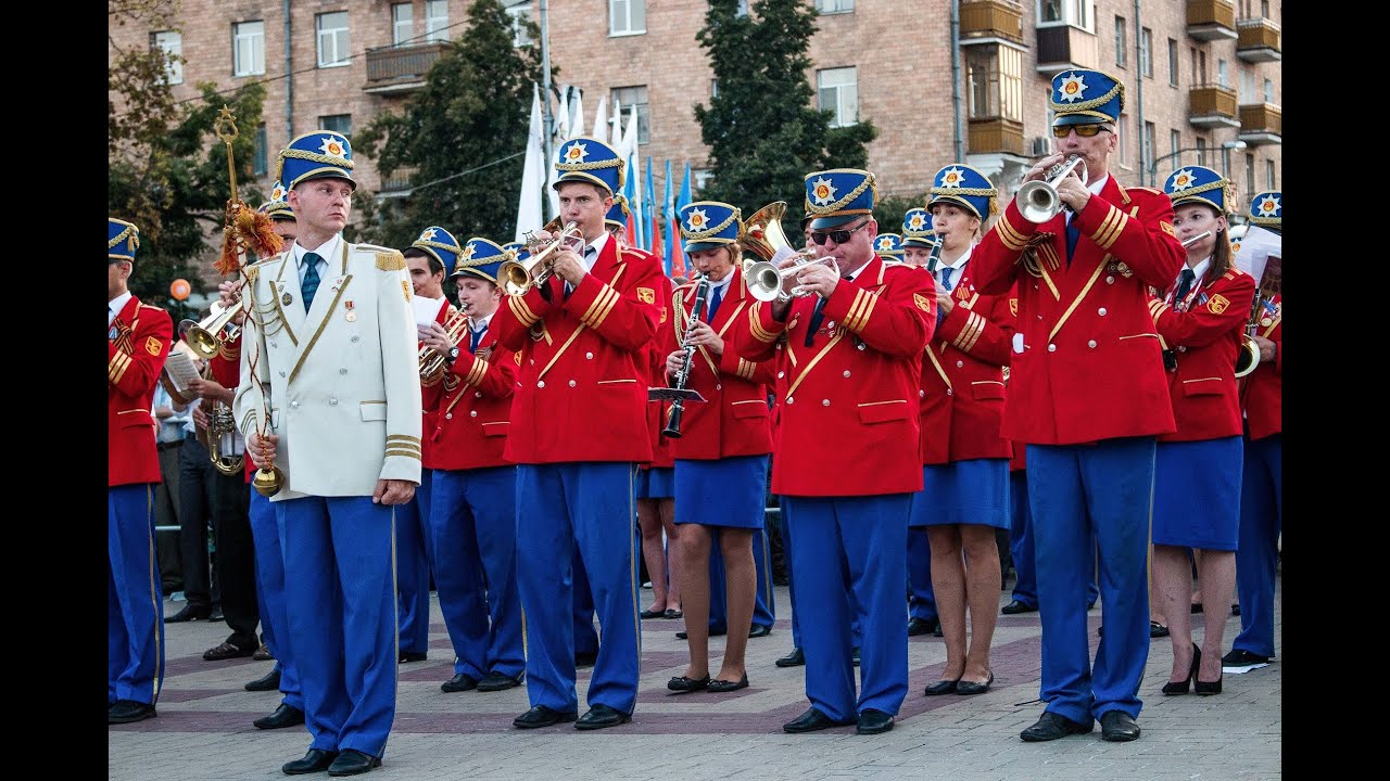 3 июня 2015 г. Парад духовых оркестров Белгород. Оркестр праздник.
