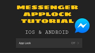 HOW TO ADD APP LOCK ON MESSENGER | EASY STEPS TUTORIAL screenshot 5