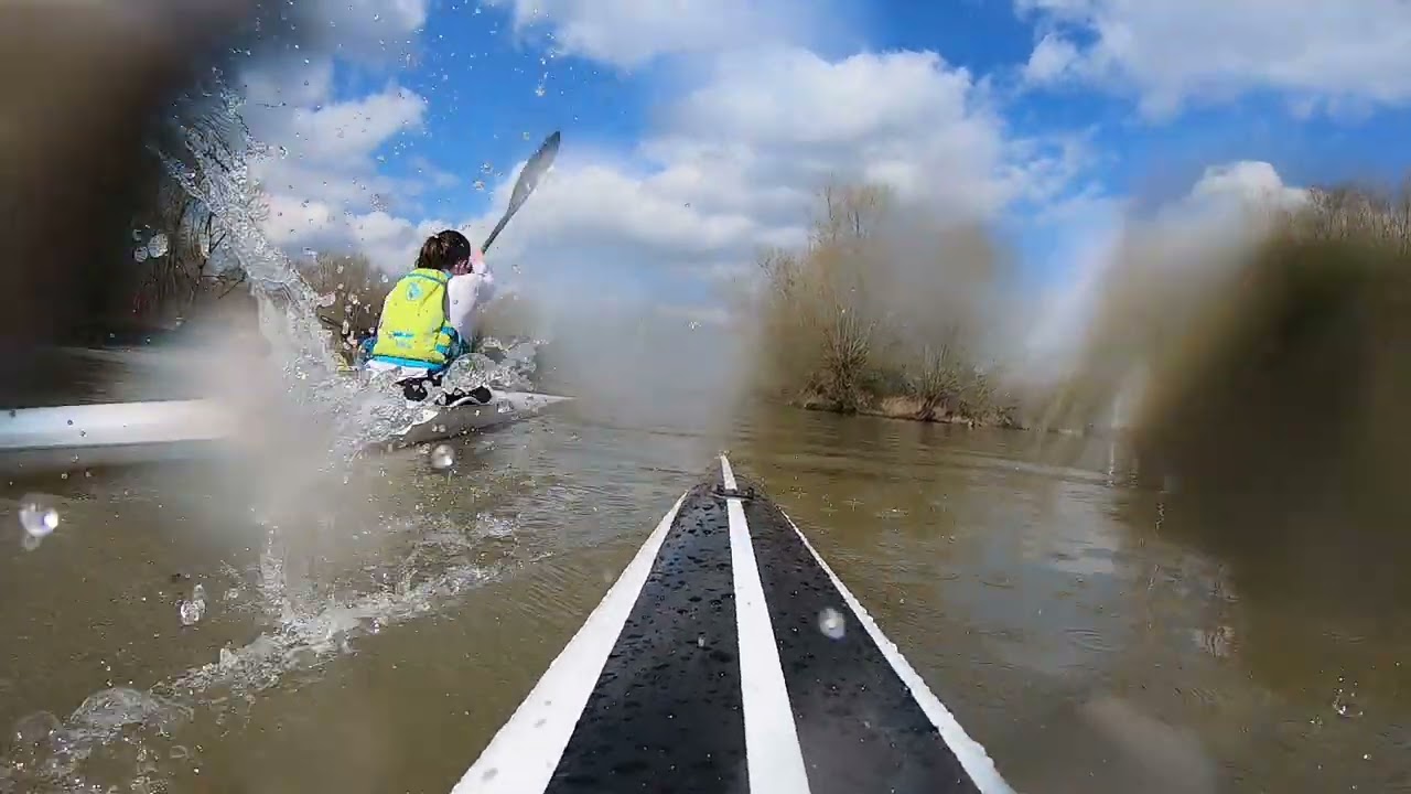 Falcon short course Marathon. Kayak Race