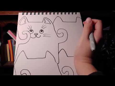 Como desenhar um Tessellation de gatos!
