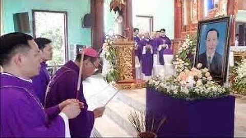 Lễ giỗ đầu ông cố Giuse Nguyễn Văn Minh