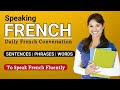 Learn French Words | French Phrases & Sentences For Conversation | French Speaking Practice.
