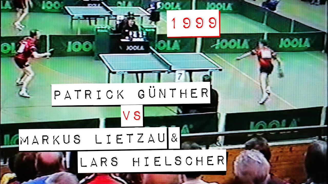 Patrick Günther vs. M. Lietzau & Lars Hielscher (German Junior Table Tennis Championships | 1999)